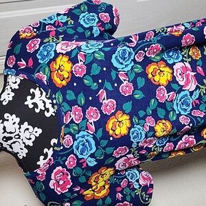 LuLaRoe Carly Hi-low Hem Floral Swing Dress Size Large